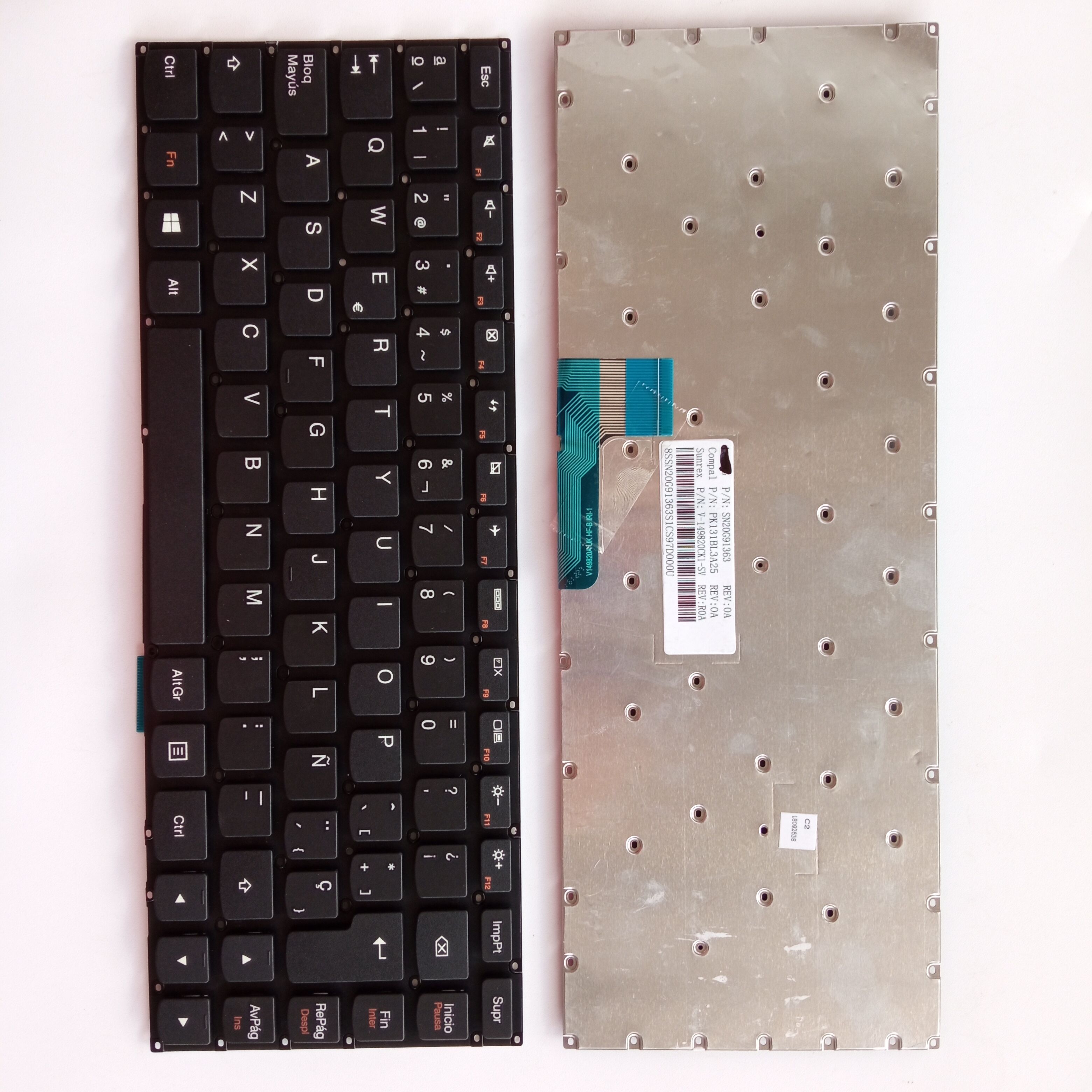 Picture of New Replacement Laptop Keyboard For LENOVO E31-70/U31-70/YOGA213/YOGA2-13 BLACK (OEM) SP Layout